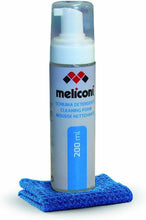 Carica l'immagine nel visualizzatore di Gallery, Schiuma Detergente da 200 ml, Meliconi C-200 Foam con Panno in Microfibra per PC