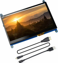 Carica l'immagine nel visualizzatore di Gallery, Touchscreen IPS da 7 pollici capacitivo 1024x600 HDMI Display Monitor di...
