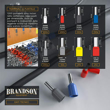 Carica l'immagine nel visualizzatore di Gallery, Brandson - Pinza Crimpatrice Capicorda 0.25-10 mm² - Pressione di fissaggio...