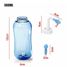 Carica l'immagine nel visualizzatore di Gallery, ONCCI 500ml Lavaggio Nasale,Irrigatore Nasale Manuale per Lavaggi 500ML-TYP1