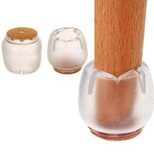 Tappi per gambe in silicone sedie, piedini sedie adatto 21-25mm