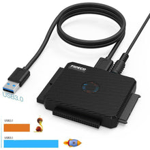 Carica l&#39;immagine nel visualizzatore di Gallery, FIDECO USB 3.0 a IDE e SATA Converter Hard Drive Adattatore per 2,5&quot; e...