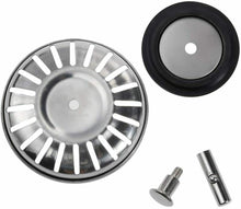 Carica l&#39;immagine nel visualizzatore di Gallery, Tappo da 78 mm per lavello da cucina in acciaio INOX Ad incastro con guarnizione