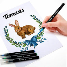 Carica l&#39;immagine nel visualizzatore di Gallery, 20 x Pennarelli a punta fine per pittura ad acquarello, Per schizzi, Calligrafia