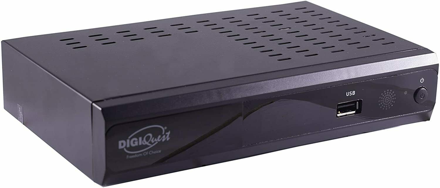 Decoder digitale terrestre Full HD Digiquest twin tuner con funzione d ...