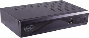 Decoder digitale terrestre Full HD Digiquest twin tuner con funzione di registro