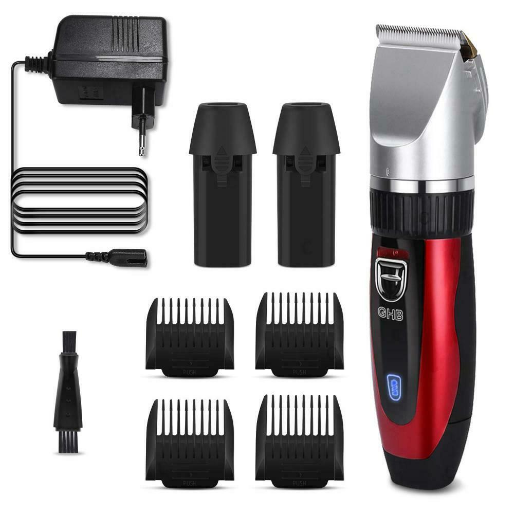 GHB Tagliacapelli Elettrico Rasoio Set Clipper Capelli, Regolabarba Trimmer...