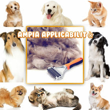 Carica l'immagine nel visualizzatore di Gallery, Pettine per animali domestici, Spazzola per cani e gatti, Lame in acciaio inox