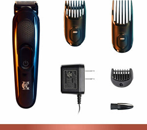 Regola barba da uomo senza fili King C. Gillette Kit, 3 pettini per regolazione