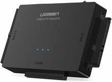 Carica l&#39;immagine nel visualizzatore di Gallery, Adattatore per HDD SSD esterni da 2.5&quot; e 3.5&quot;, Attacco SATA IDE USB 3.0, DC 12 V