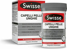Carica l&#39;immagine nel visualizzatore di Gallery, Swisse Integratore Capelli Pelle Unghie, Alimentare con Biotina,...