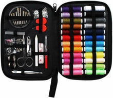 Carica l'immagine nel visualizzatore di Gallery, JUNING Set da Cucito con 130 Accessori，Portatile Kit da Cucito per Principianti