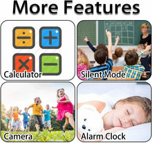 Carica l'immagine nel visualizzatore di Gallery, Orologio Intelligente Bambini con 7 Giochi - Musica MP3 Smartwatch X06-Giallo