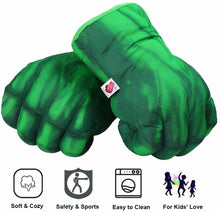 Carica l'immagine nel visualizzatore di Gallery, DGOJUME Guanti Hulk Verdi, 1 Paio di Guantoni da Boxe Verdi Morbidi Verde