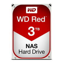 Carica l&#39;immagine nel visualizzatore di Gallery, HARD DISK 3,5 WESTERN DIGITAL RED 3TB SATA3 5400rpm 64MB 3000GB WD30EFRX PER NAS