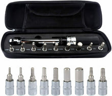 Carica l&#39;immagine nel visualizzatore di Gallery, Set Chiave Dinamometrica Crichetto 1/4&quot; Chiave a brugola Torx T 25 30, 1.25 Nm