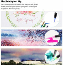 Carica l&#39;immagine nel visualizzatore di Gallery, Ohuhu Pennarelli 20 Colori Pennelli ad Acqua, Punta Flessibile e Soffice 20