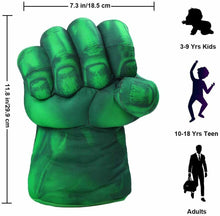 Carica l'immagine nel visualizzatore di Gallery, DGOJUME Guanti Hulk Verdi, 1 Paio di Guantoni da Boxe Verdi Morbidi Verde