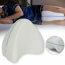Carica l&#39;immagine nel visualizzatore di Gallery, CUSCINO PER GAMBE MEMORY FOAM SUPPORTO ORTOPEDICO GINOCCHIA SCHIENA