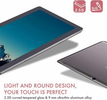 Carica l&#39;immagine nel visualizzatore di Gallery, Tablet 10 Pollici - TOSCIDO Android 10.0,Quad core,4G LTE Dual Sim gray