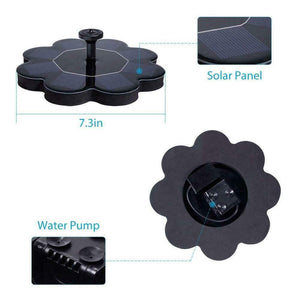 2019 TekHome Fontana D’acqua Solare, per Il Bagno Degli Uccelli,...