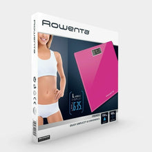 Carica l&#39;immagine nel visualizzatore di Gallery, Bilancia Pesapersone Digitale Rowenta BS1063 Premiss con Piatto in Vetro, Rosa