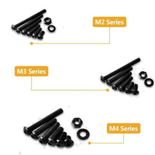 Carica l&#39;immagine nel visualizzatore di Gallery, Esagono Incassato Bulloni, Kit 1080PCS M2 M3 M4 Viti a Brugola in Acciaio 1