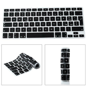 Italian Copritastiera Silicone Coperchio della Tastiera per MacBook PRO Nero