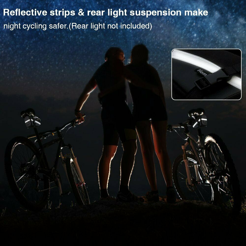 Borsa Sottosella Bici Con Kit Attrezzi 16 In 1 - Portaoggetti Per Sellino Con Cinghie - Foto 2