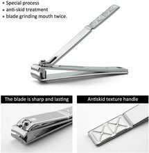 Carica l&#39;immagine nel visualizzatore di Gallery, Set completo per manicure e pedicure, Kit con accessori per unghie + custodia