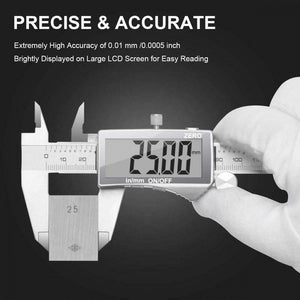 Calibro Digitale,Preciva Caliper metrico da 150 mm/6 pollice elettronico in...