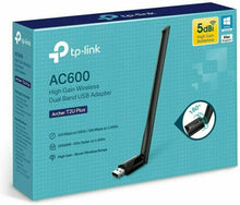 Carica l&#39;immagine nel visualizzatore di Gallery, TP-Link Chiavetta Wifi Archer T2U Plus, Antenna USB per PC, High Gain