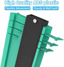 Carica l&#39;immagine nel visualizzatore di Gallery, Asgens - Duplicatore di contorno in plastica, 25,4 cm, righello Verde