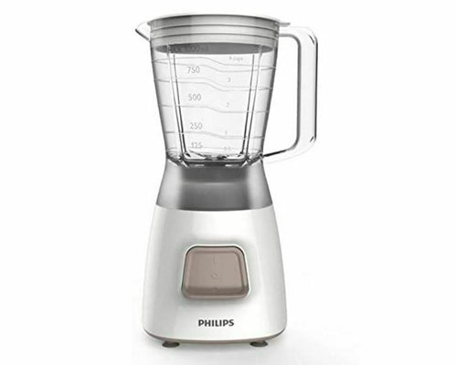 Frullatore elettrico da 350W e capacità di 1.25L Philips, Funzione Pulse, Bianco