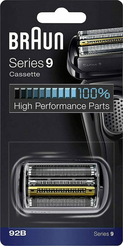 Testina di ricambio per rasoio elettrico Braun serie 9, Durata per 18 mesi, 92 B