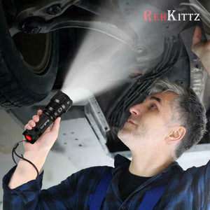 Torcia LED Potente Torce Alta Potenza Militare, Lumen Elettrica,Militare...