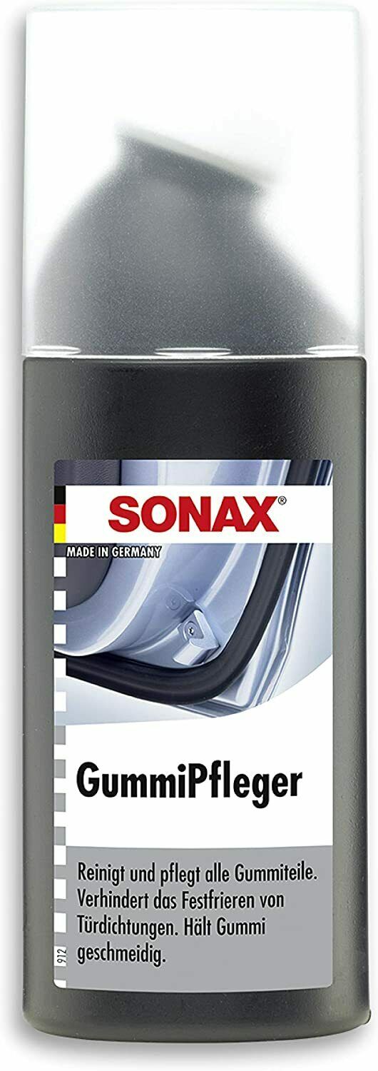 Detergente per Gomma, Rinnovatore per la cura dell'auro, SONAX 340800 100 ml