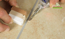 Carica l&#39;immagine nel visualizzatore di Gallery, Kit per riparazione piastrelle a pavimento e a muro, Colori bianco grigio, Set