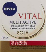 Carica l'immagine nel visualizzatore di Gallery, Nivea Vital Soja Anti Age Crema Giorno Spf12 50ml