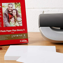 Carica l'immagine nel visualizzatore di Gallery, 50 x Fogli di carta fotografica per stampanti 10 x 15 cm Canon 2311B003 PP-201