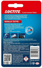 Carica l'immagine nel visualizzatore di Gallery, Tubetto di soluzione rimuovi colla, Loctite scolla tutto, Rimuove cianoacrilato