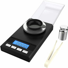 Carica l&#39;immagine nel visualizzatore di Gallery, Bilancia di Precisione leggera digitale con sensibilità da 0.001g, Display LCD