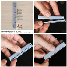 Carica l'immagine nel visualizzatore di Gallery, 10 x Chiusura magnetica per apertura e chiusura ante di mobili armadio, Pulsante