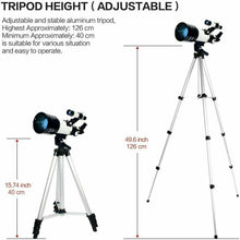 Carica l'immagine nel visualizzatore di Gallery, Upchase Telescopio Astronomico, 70/300/mm HD F30070M-W1