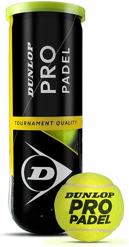 3 x Palla da tennis Dunlop Pro Padel, Approvata dalla Federazione Internazionale