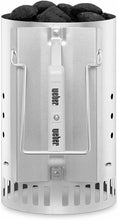 Carica l&#39;immagine nel visualizzatore di Gallery, Camino ciminiera starter per carbone barbecue BBQ, Weber 7416 chimney 57 cm