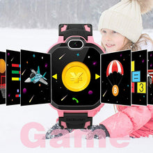 Carica l&#39;immagine nel visualizzatore di Gallery, INIUPO Smartwatch per bambini ragazze Gioco telefono Smart Watch Rosa