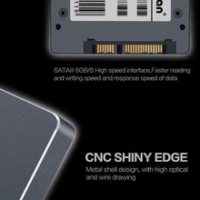 Carica l&#39;immagine nel visualizzatore di Gallery, SSD da 60GB 2.5&quot;, Unità a stato solido con tecnologia NAND 3D SATA III, KingDian