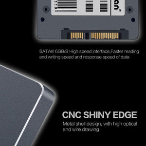 SSD da 60GB 2.5", Unità a stato solido con tecnologia NAND 3D SATA III, KingDian