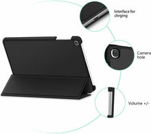 Carica l'immagine nel visualizzatore di Gallery, Custodia compatibile per Samsung Galaxy Tab A 10.1 2019 T515 T510 Cover in PU